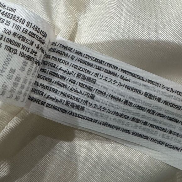 NEW Abercrombie And Fitch Collarless Tweed Jacket - Picture 8 of 8